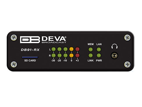 DB91-RX/IP音声デコーダー (コンパクトタイプ)