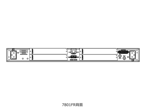 7800FR, 7800FR-QT, 7800FR-48VDC, 7801FR マルチフレーム