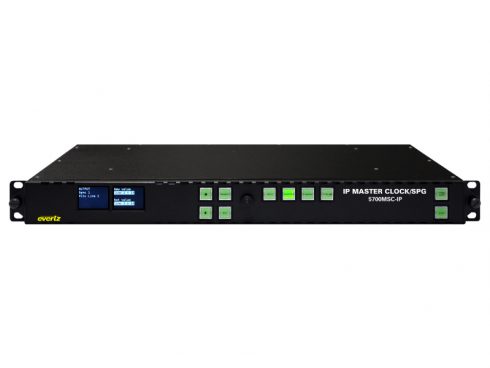 5700MSC-IP IPネットワークグランドマスタークロック/ビデオマスタークロックシステム