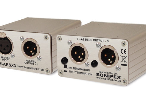 CM-AESX3/AES音声分配器/XLRコネクタタイプ