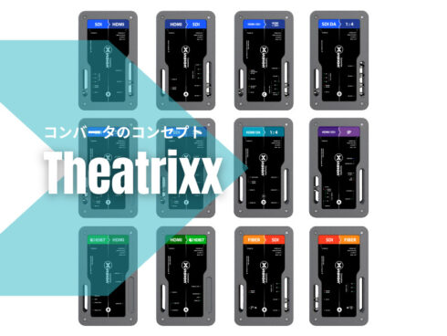 Theatrixx(シアトリクス)コンバーターシリーズのコンセプト