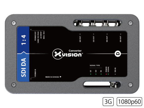 SDI分配機1入力4出力 XVVSDIDA4T1