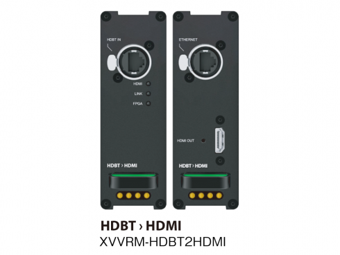 HDMI HDBaseT延長器（RX） XVVRM-HDBT2HDMI