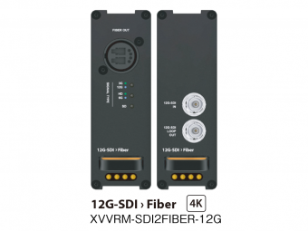 12G-SDI 光コンバーター（TX） XVVRM-SDI2FIBER-12Gの画像