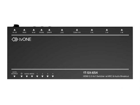 1T-SX-654 /  HDMI 2.0 4×1 スリムスイッチャー