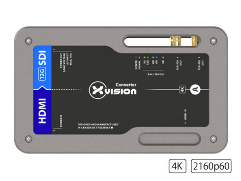 HDMI2.0 to 12G-SDIコンバーター XVVHDMI2SDIT1-12G