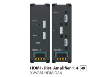 HDMI分配機1入力4出力 XVVRM-HDMIDA4の画像
