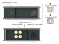 デュアルチャンネル 12G-SDI 光コンバーター（RX）XVV2FIBER2SDI-12Gの画像