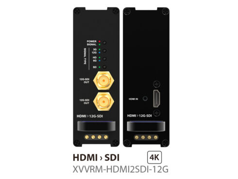 HDMI to 12G-SDIコンバーター XVVRM-HDMI2SDI-12G