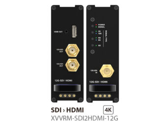 12G-SDI to HDMIコンバーター XVVRM-SDI2HDMI-12Gの画像
