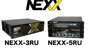 NEXX SDIルーターの3RUと5RUのフロントの製品写真